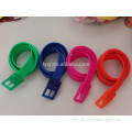 2016 Fashion silicone rubber fashion belt plastic buckle